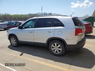2012 Kia Sorento LX with VIN 5XYKT4A2XCG286512, listed as a Copart auction lot 52741445 with 142,551 mi miles and Clean Title. Bid and sale history available at carsss.com. Image 2.