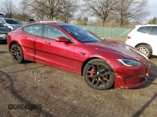 2023 Tesla Model S Plaid с VIN 5YJSA1E60PF528755, выставлен на аукционе Copart как лот 43385815 с пробегом 17 406 миль миль и Списание • Salvage title. История ставок и продаж доступна на DreamBid. Изображение 4.