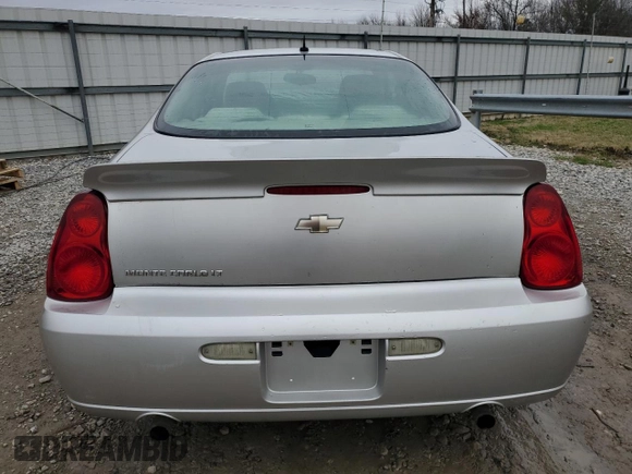 2006 Chevrolet Monte Carlo LT 3.9L z VIN 2G1WK151569412773, wystawiony jako Copart lot #44236245 z przebiegiem 274 586 mil mil oraz Szkoda całkowita • Salvage title. Historia ofert i sprzedaży dostępna na DreamBid. Obrazek 6.