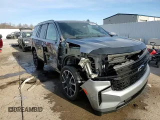 2023 Chevrolet Tahoe RST with VIN 1GNSKRKD4PR232976, listed as a Copart auction lot 87822015 with 58,484 mi miles and Salvage title. Bid and sale history available at DreamBid. Image 15.