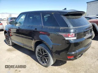 2016 Land Rover Range Rover Sport SVR with VIN SALWZ2EF5GA580299, listed as a Copart auction lot 43380555 with 75,191 mi miles and Clean title. Bid and sale history available at DreamBid. Image 2.