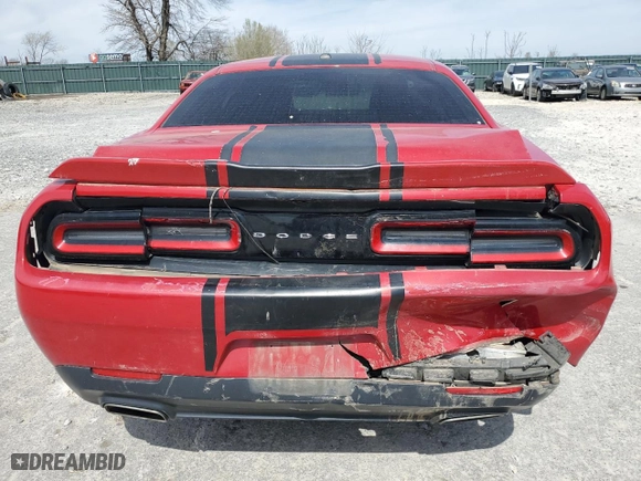 2015 Dodge Challenger SXT with VIN 2C3CDZAG0FH932435, listed as a Copart auction lot 49961155 with 187,842 mi miles and Salvage Title. Bid and sale history available at carsss.com. Image 6.