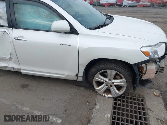 2010 Toyota Highlander Limited with VIN 5TDDK3EH1AS029162, listed as a IAAI auction lot 41313080 with 143,738 mi miles and . Bid and sale history available at DreamBid. Image 20.
