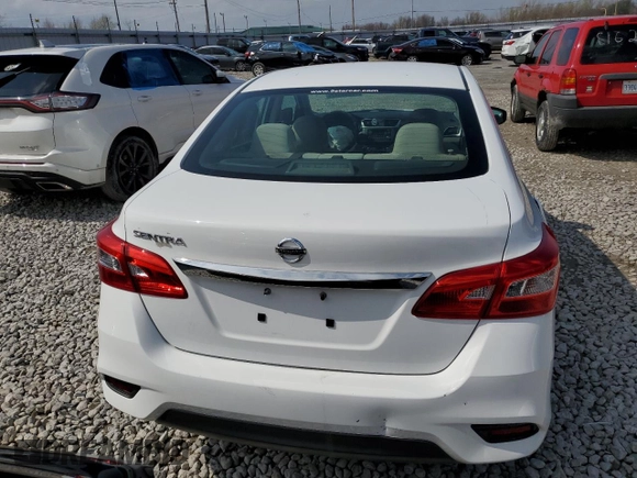 2017 Nissan Sentra S with VIN 3N1AB7AP7HY338907, listed as a Copart auction lot 70953542 with Not provided miles and Clean title. Bid and sale history available at DreamBid. Image 6.