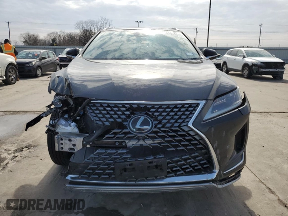 2020 Lexus RX with VIN 2T2HZMAA3LC157745, listed as a Copart auction lot 45034295 with 57,794 mi miles and Salvage Title. Bid and sale history available at carsss.com. Image 5.
