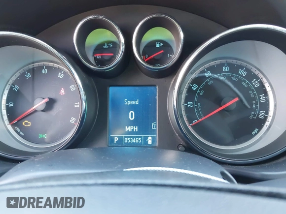 2011 Buick Regal CXL RL1 with VIN 2G4GN5EC5B9180662, listed as a IAAI auction lot 41601715 with 53,465 mi miles and . Bid and sale history available at DreamBid. Image 7.