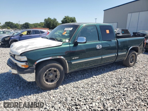 2001 Chevrolet Silverado 1500 LS with VIN 2GCEC19V711372653, listed as a Copart auction lot 52790225 with Not Provided miles and Salvage Title. Bid and sale history available at DreamBid. Image 1.