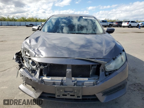2018 Honda Civic EX с VIN 2HGFC2F71JH519669, выставлен на аукционе Copart как лот 47283725 с пробегом 130 590 миль миль и Списание • Salvage title. История ставок и продаж доступна на DreamBid. Изображение 5.