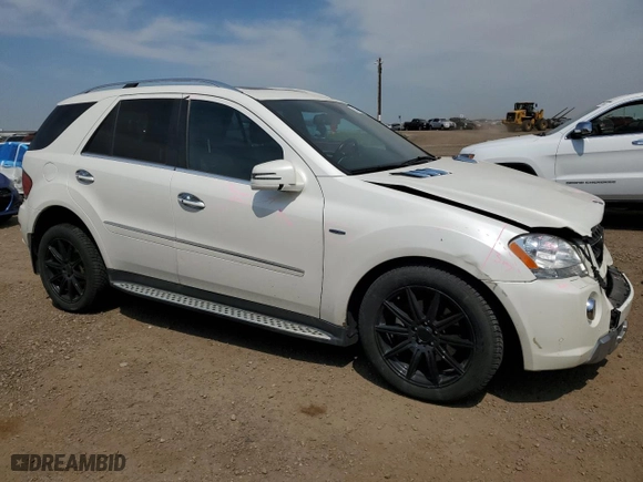 2011 Mercedes-Benz M-Class ML 350 BlueTEC with VIN 4JGBB2FB3BA645631, listed as a Copart auction lot 63769484 with 0 mi miles and Salvage Title. Bid and sale history available at carsss.com. Image 4.