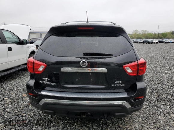 2018 Nissan Pathfinder SL z VIN 5N1DR2MM7JC664789, wystawiony jako Copart lot #55627295 z przebiegiem 95 165 mil mil oraz Szkoda całkowita • Salvage title. Historia ofert i sprzedaży dostępna na DreamBid. Obrazek 6.