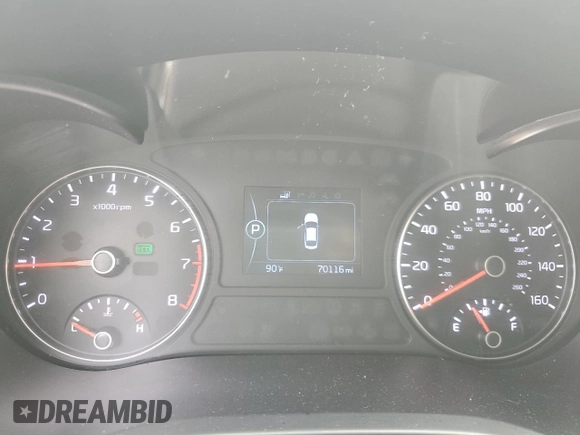2016 Kia Optima EX z VIN 5XXGU4L32GG006195, wystawiony jako Copart lot #59544165 z przebiegiem 70 116 mil mil oraz Szkoda całkowita • Salvage title. Historia ofert i sprzedaży dostępna na DreamBid. Obrazek 9.