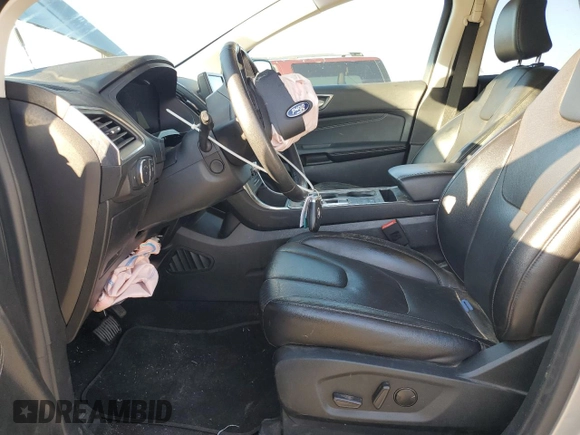 2022 Ford Edge Titanium with VIN 2FMPK4K92NBA55434, listed as a Copart auction lot 42817635 with 73,700 mi miles and Salvage Title. Bid and sale history available at carsss.com. Image 7.