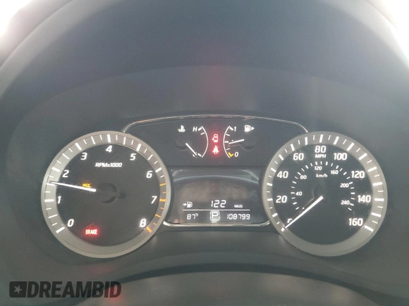 2015 Nissan Sentra SR with VIN 3N1AB7AP8FL693482, listed as a Copart auction lot 54710715 with 108,799 mi miles and Salvage Title. Bid and sale history available at DreamBid. Image 9.