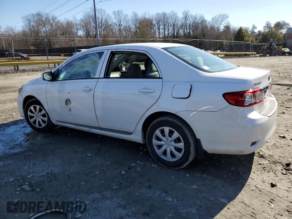 2013 Toyota Corolla L with VIN 5YFBU4EE3DP134652, listed as a Copart auction lot 45705775 with 159,563 mi miles and Salvage Title. Bid and sale history available at DreamBid. Image 2.