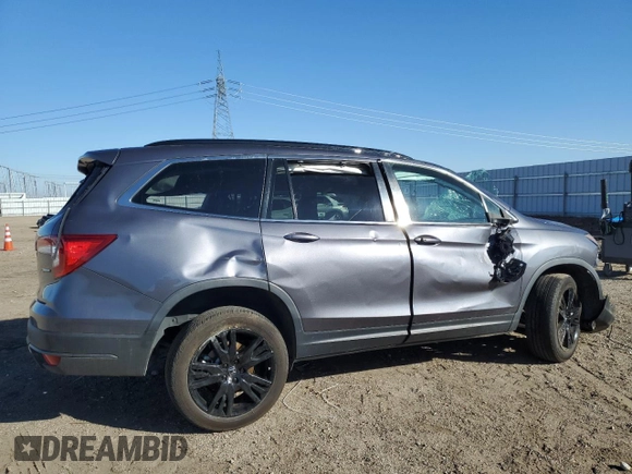 2021 Honda Pilot Special Edition with VIN 5FNYF5H24MB040819, listed as a Copart auction lot 42848155 with 48,645 mi miles and Salvage Title. Bid and sale history available at DreamBid. Image 3.