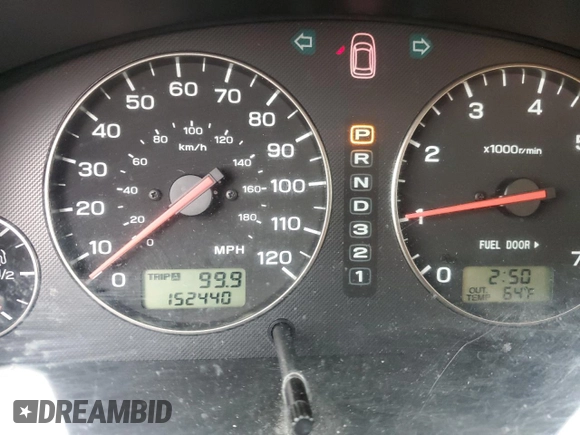 2003 Subaru Legacy L with VIN 4S3BE635337208521, listed as a Copart auction lot 47694355 with 152,440 mi miles and Salvage title. Bid and sale history available at DreamBid. Image 9.