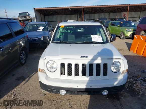 2017 Jeep Patriot 75th Anniversary with VIN 1C4NJRBB0HD138003, listed as a IAAI auction lot 41717936 with 120,610 mi miles and . Bid and sale history available at carsss.com. Image 13.