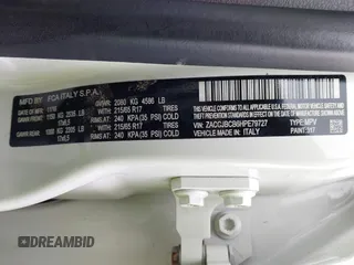 2017 Jeep Renegade Trailhawk с VIN ZACCJBCB6HPE79727, выставлен на аукционе IAAI как лот 41851367 с пробегом 90 645 миль миль и . История ставок и продаж доступна на DreamBid. Изображение 9.
