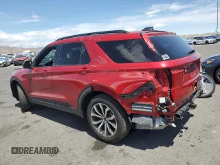2025 Ford Explorer ST-Line with VIN 1FMUK7KH9SGA40462, listed as a Copart auction lot 54848405 with 8,111 mi miles and Salvage title. Bid and sale history available at DreamBid. Image 2.