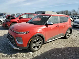 2021 Kia Soul S with VIN KNDJ23AU4M7140874, listed as a Copart auction lot 48508855 with 118,938 mi miles and Non Repairable. Bid and sale history available at carsss.com. Image 1.