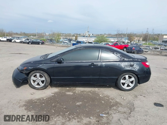 2007 Honda Civic Cpe EX with VIN 2HGFG11877H540775, listed as a IAAI auction lot 42006785 with 190,664 mi miles. Bid and sale history available at carsss.com. Image 15.