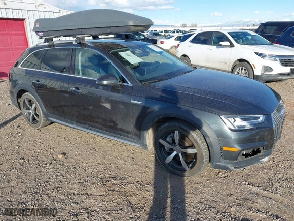 2018 Audi A4 allroad Premium Plus with VIN WA18NAF49JA232526, listed as a IAAI auction lot 41737332 with 98,441 mi miles. Bid and sale history available at carsss.com. Image 1.