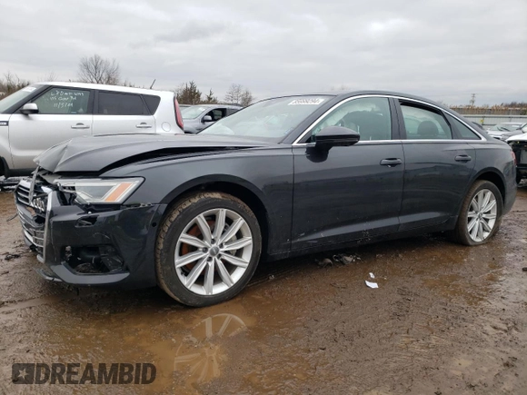 2020 Audi A6 Premium Plus with VIN WAUE8AF24LN089167, listed as a Copart auction lot 85999294 with 38,658 mi miles and Salvage Title. Bid and sale history available at carsss.com. Image 1.