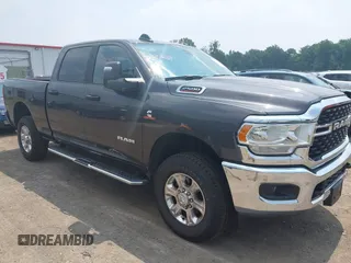 2024 Ram 2500 Big Horn with VIN 3C6UR5DL5RG266607, listed as a IAAI auction lot 42710651 with 5,333 mi miles and . Bid and sale history available at DreamBid. Image 1.