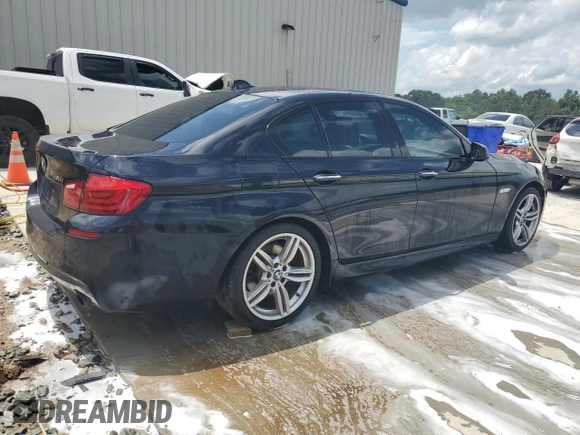 2013 BMW 5 Series 535i with VIN WBAFR7C50DC828552, listed as a Copart auction lot 60445315 with 174,832 mi miles and Salvage title. Bid and sale history available at DreamBid. Image 3.