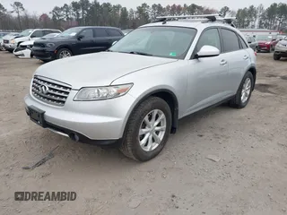2006 Infiniti FX with VIN JNRAS08W86X204908, listed as a IAAI auction lot 41797663 with 163,333 mi miles and . Bid and sale history available at carsss.com. Image 2.