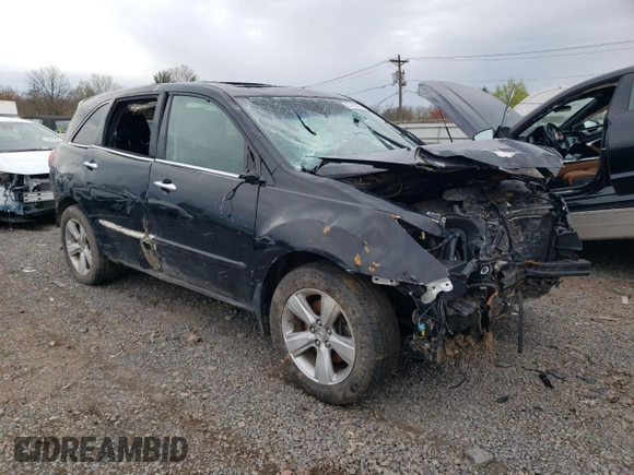2010 Acura MDX with VIN 2HNYD2H24AH510223, listed as a Copart auction lot 53186435 with 152,591 mi miles and Clean Title. Bid and sale history available at carsss.com. Image 4.