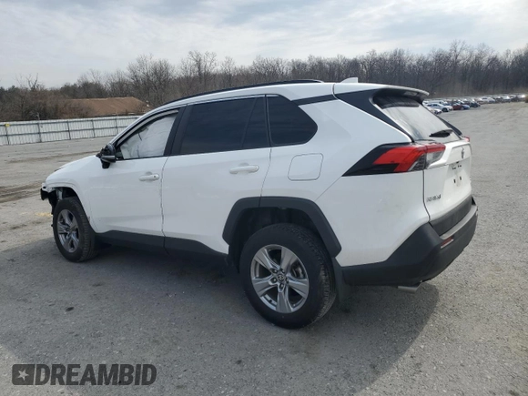 2023 Toyota RAV4 XLE with VIN 2T3P1RFV8PC376424, listed as a Copart auction lot 47931365 with 33,934 mi miles and Salvage Title. Bid and sale history available at carsss.com. Image 2.