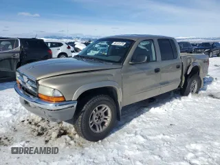 2003 Dodge Dakota SLT with VIN 1D7HG48N03S100510, listed as a Copart auction lot 46191375 with 174,849 mi miles and Clean Title. Bid and sale history available at carsss.com. Image 1.