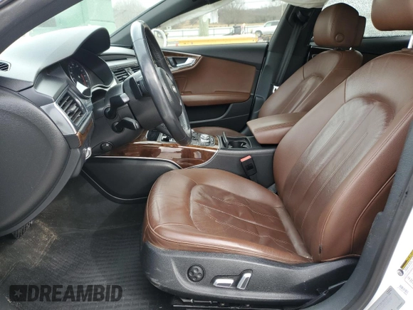 2018 Audi A7 Premium Plus with VIN WAUW3AFC9JN075029, listed as a Copart auction lot 48220215 with 118,740 mi miles and Salvage Title. Bid and sale history available at carsss.com. Image 7.