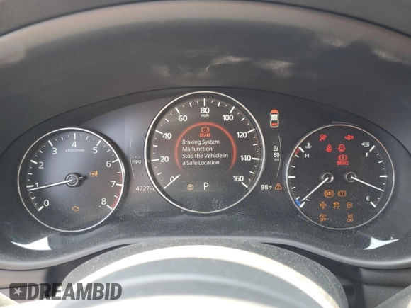 2024 Mazda 3 S Select Sport with VIN 3MZBPABM8RM420865, listed as a Copart auction lot 59989825 with 4,227 mi miles and Salvage title. Bid and sale history available at DreamBid. Image 9.