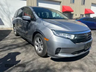 2022 Honda Odyssey EX with VIN 5FNRL6H50NB022655, listed as a Copart auction lot 51377325 with 26,325 mi miles and Clean Title. Bid and sale history available at DreamBid. Image 1.