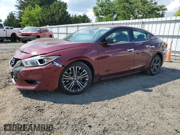 2018 Nissan Maxima SV with VIN 1N4AA6AP3JC409681, listed as a Copart auction lot 58630924 with 102,552 mi miles and Salvage Title. Bid and sale history available at DreamBid. Image 1.