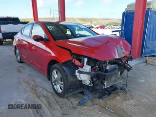 2020 Hyundai Elantra SEL with VIN 5NPD84LF1LH596485, listed as a IAAI auction lot 41914661 with 74,701 mi miles. Bid and sale history available at carsss.com. Image 1.