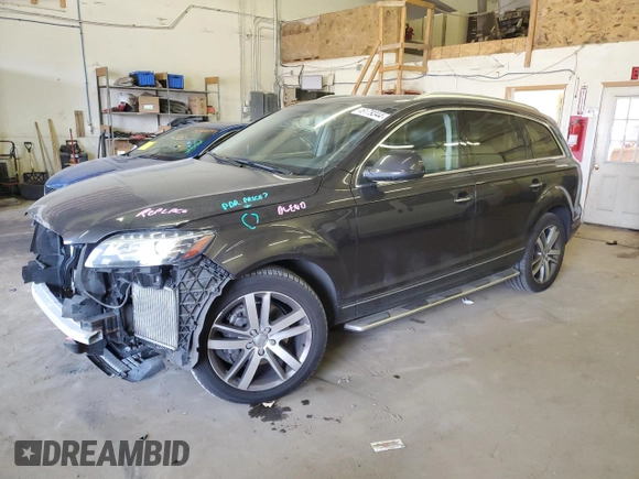 2015 Audi Q7 3.0L TDI Prestige with VIN WA1VMBFE2FD004247, listed as a Copart auction lot 46179344 with 11,745 mi miles. Bid and sale history available at carsss.com. Image 1.