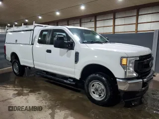 2021 Ford F-250 XL with VIN 1FT7X2B65MEC11811, listed as a Copart auction lot 43934155 with 110,725 mi miles and Clean title. Bid and sale history available at DreamBid. Image 4.