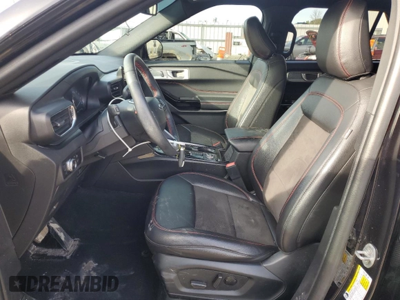 2023 Ford Explorer ST-Line z VIN 1FMSK8KH7PGA50671, wystawiony jako Copart lot #48510865 z przebiegiem 33 367 mil mil oraz Szkoda całkowita • Salvage title. Historia ofert i sprzedaży dostępna na DreamBid. Obrazek 7.