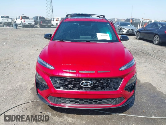2023 Hyundai Kona N Line with VIN KM8K33A39PU951418, listed as a IAAI auction lot 41834000 with 31,046 mi miles and . Bid and sale history available at carsss.com. Image 12.