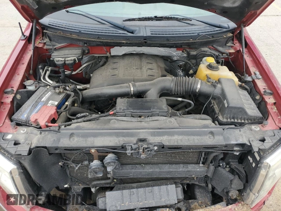 2013 Ford F-150 XL with VIN 1FTFW1ET7DFD24499, listed as a Copart auction lot 58368505 with 182,513 mi miles and Salvage title. Bid and sale history available at DreamBid. Image 11.