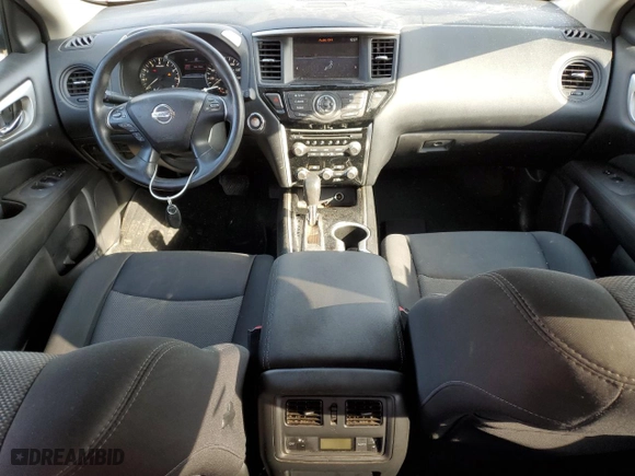 2017 Nissan Pathfinder SV with VIN 5N1DR2MN3HC607153, listed as a Copart auction lot 49012915 with 240,200 mi miles and Clean Title. Bid and sale history available at carsss.com. Image 8.