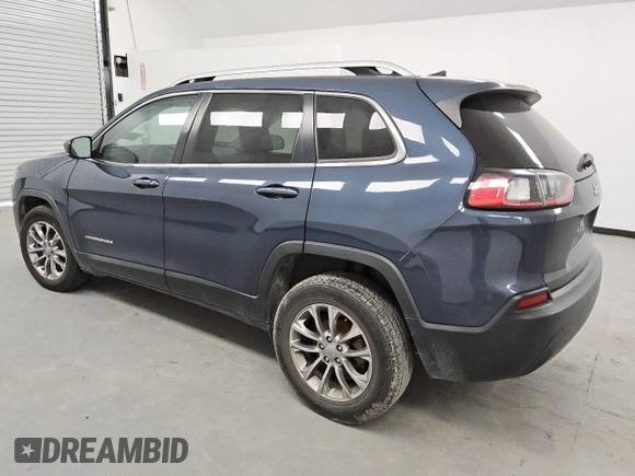 2020 Jeep Cherokee Latitude Plus with VIN 1C4PJLLB6LD653472, listed as a Copart auction lot 50411365 with 124,914 mi miles and Clean Title. Bid and sale history available at carsss.com. Image 2.