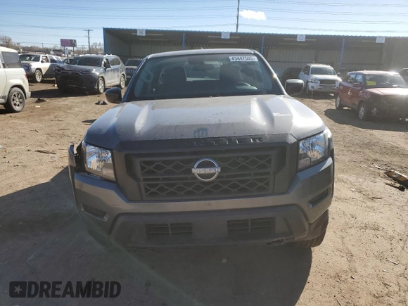 2022 Nissan Frontier S with VIN 1N6ED1EK6NN682724, listed as a Copart auction lot 43447505 with 34,732 mi miles and Salvage title. Bid and sale history available at DreamBid. Image 5.