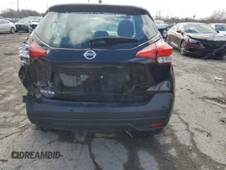 2020 Nissan Kicks S with VIN 3N1CP5BV0LL489833, listed as a Copart auction lot 46720205 with 89,602 mi miles and Salvage Title. Bid and sale history available at carsss.com. Image 6.