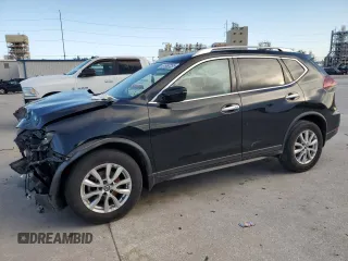 2019 Nissan Rogue SV with VIN KNMAT2MT2KP551634, listed as a Copart auction lot 61860255 with 174,125 mi miles and Salvage title. Bid and sale history available at DreamBid. Image 1.