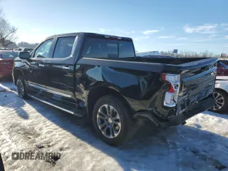 2023 Chevrolet Silverado 1500 with VIN 2GCUDJED6P1136932, listed as a Copart auction lot 87827415 with 9,500 mi miles and Salvage Title. Bid and sale history available at DreamBid. Image 2.