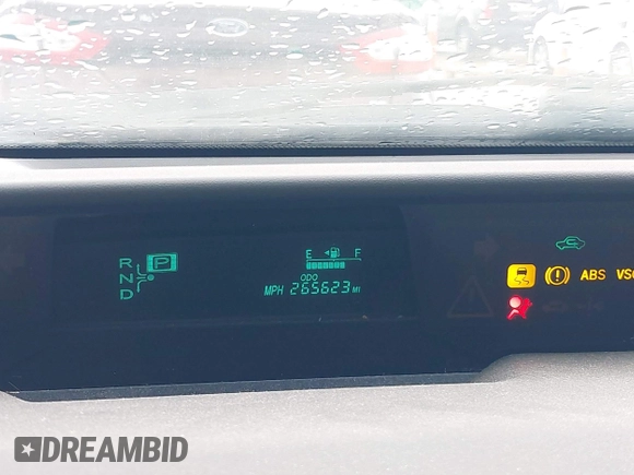 2009 Toyota Prius with VIN JTDKB20U797877381, listed as a IAAI auction lot 42180399 with 265,623 mi miles. Bid and sale history available at carsss.com. Image 7.